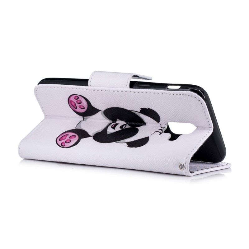 Flip Cover Samsung Galaxy A6 Sjov Panda