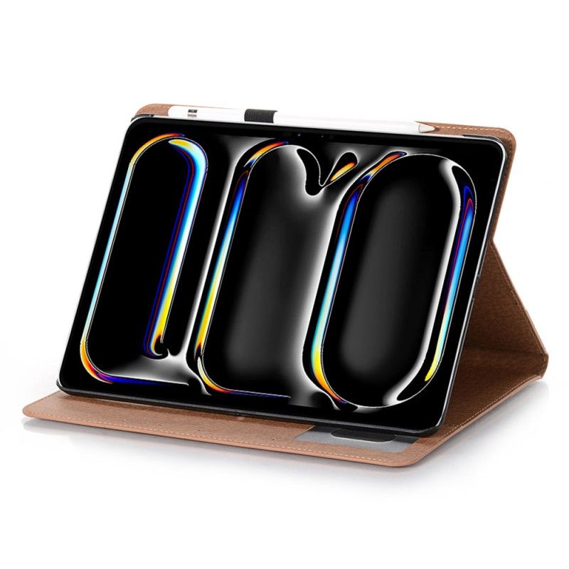 Case iPad Pro 13 (2024) Telefon Etui Vintage Stil