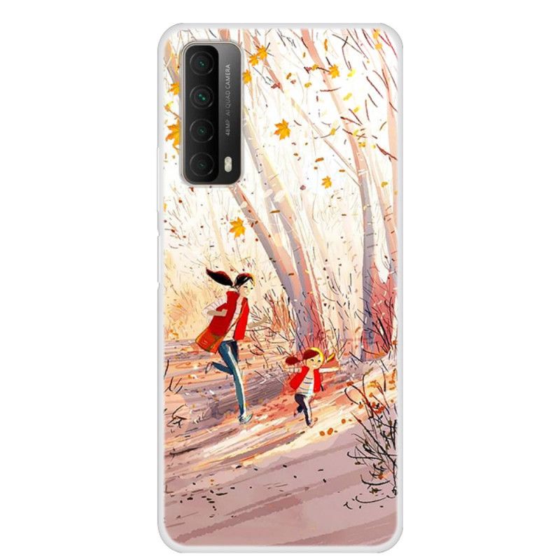 Cover for Huawei P Smart 2021 Efterår Landskab