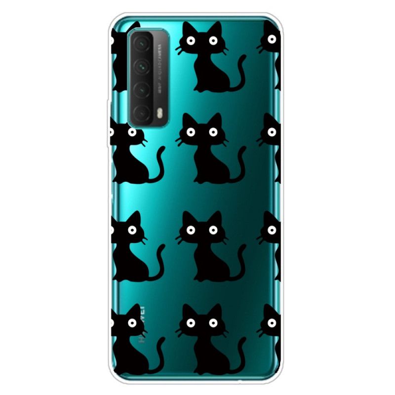 Cover for Huawei P Smart 2021 Flere Sorte Katte