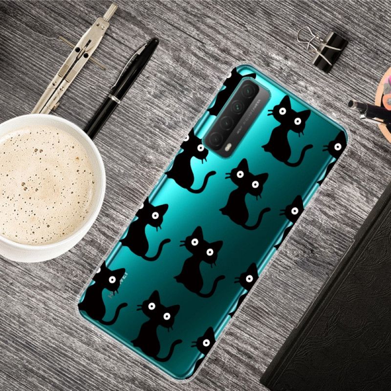 Cover for Huawei P Smart 2021 Flere Sorte Katte