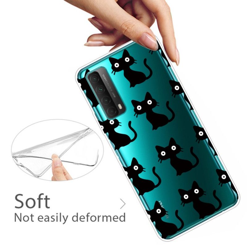 Cover for Huawei P Smart 2021 Flere Sorte Katte