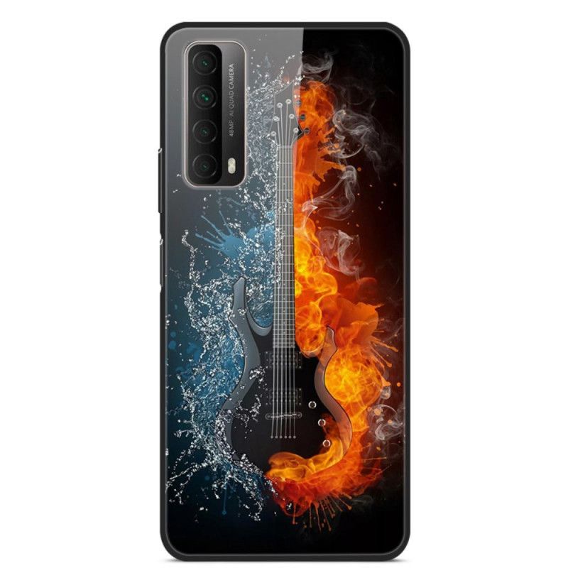 Cover for Huawei P Smart 2021 Guitarhærdet Glas