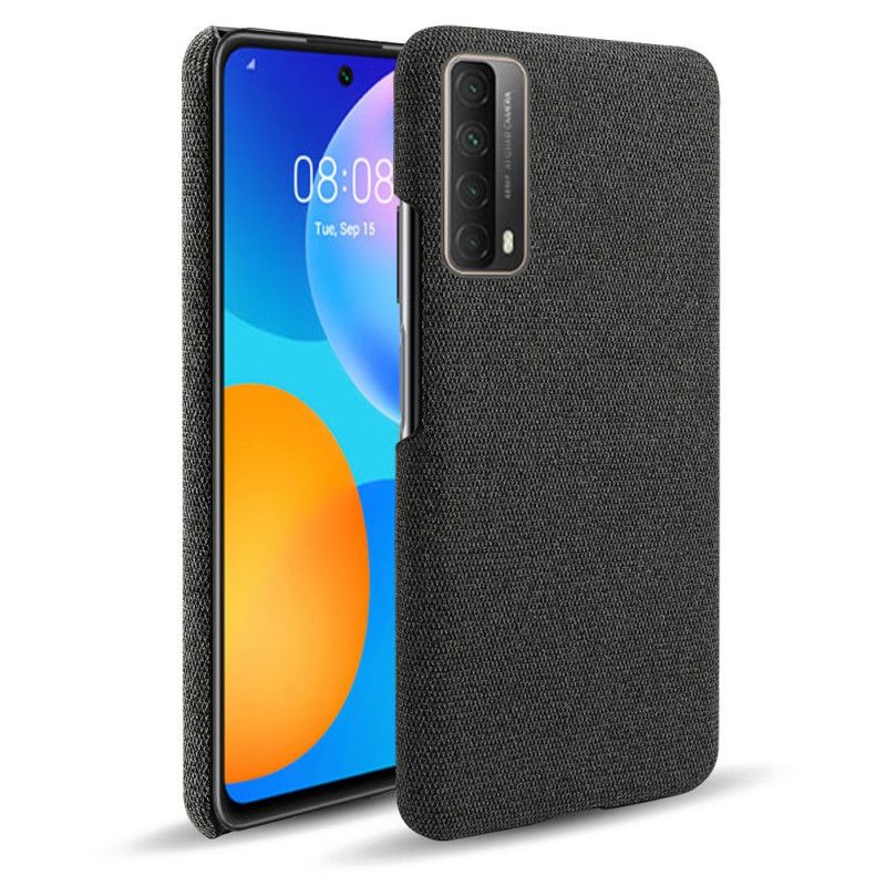 Cover for Huawei P Smart 2021 Sort Ksq Stoftekstur