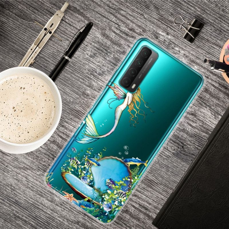 Cover Huawei P Smart 2021 Blå Sirene Original