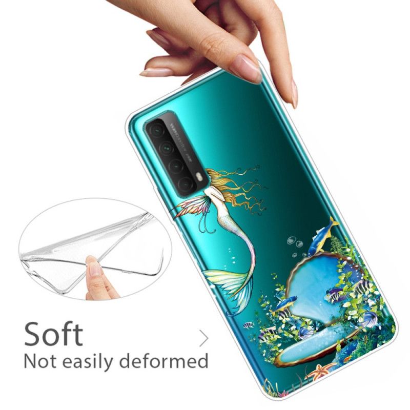 Cover Huawei P Smart 2021 Blå Sirene Original