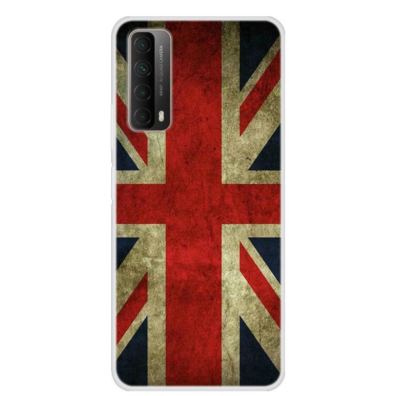 Cover Huawei P Smart 2021 Engelsk Flag Beskyttelse