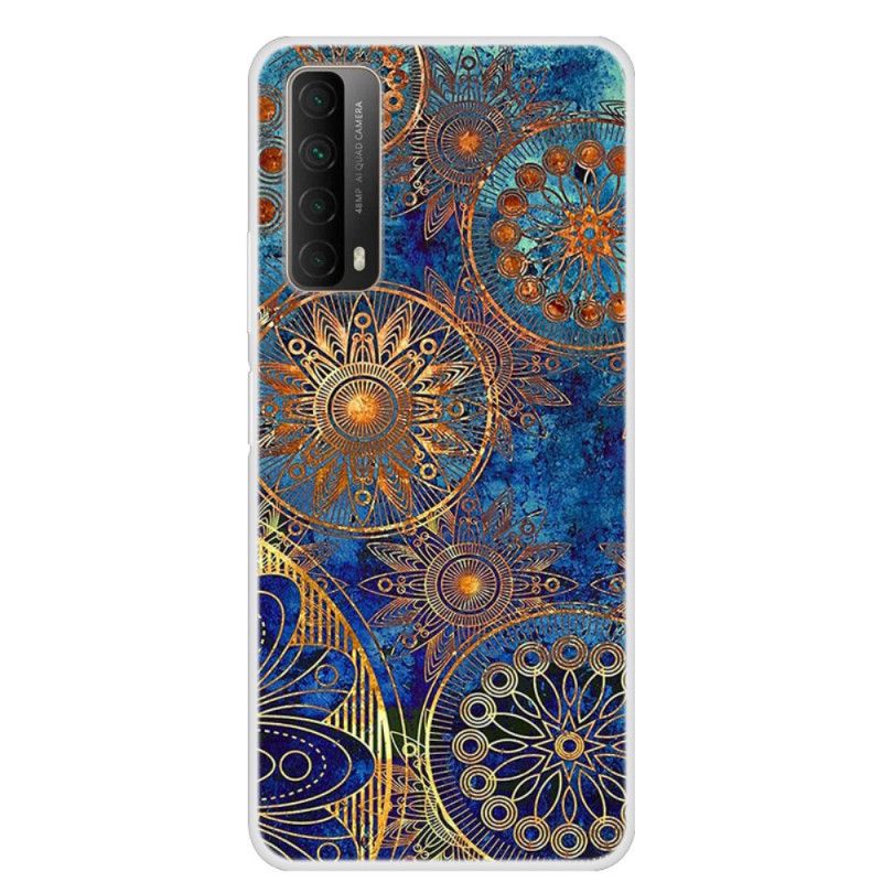 Cover Huawei P Smart 2021 Gyldne Mandalaer Beskyttelse