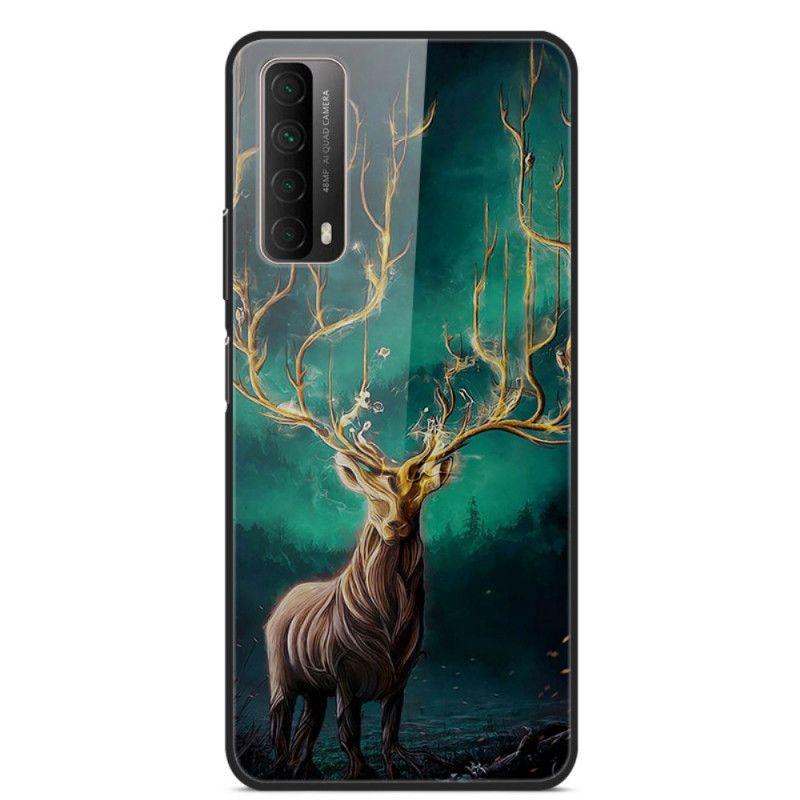 Cover Huawei P Smart 2021 Hjorte Konge Hærdet Glas