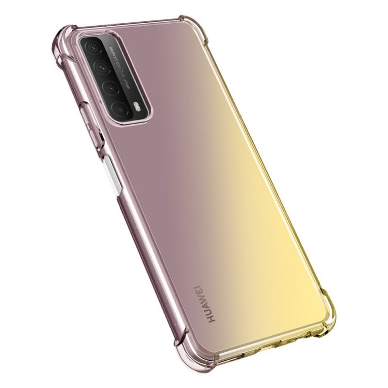 Cover Huawei P Smart 2021 Magenta Gradientfarve Original