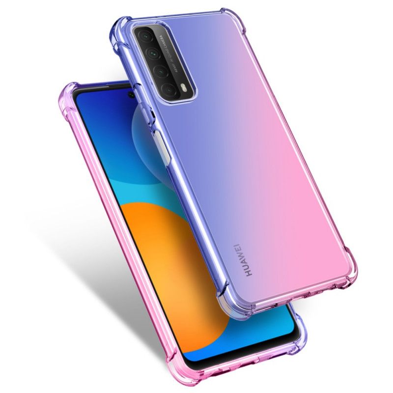 Cover Huawei P Smart 2021 Magenta Gradientfarve Original