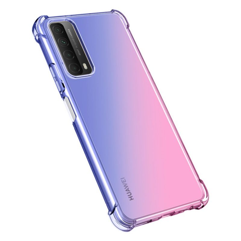 Cover Huawei P Smart 2021 Magenta Gradientfarve Original