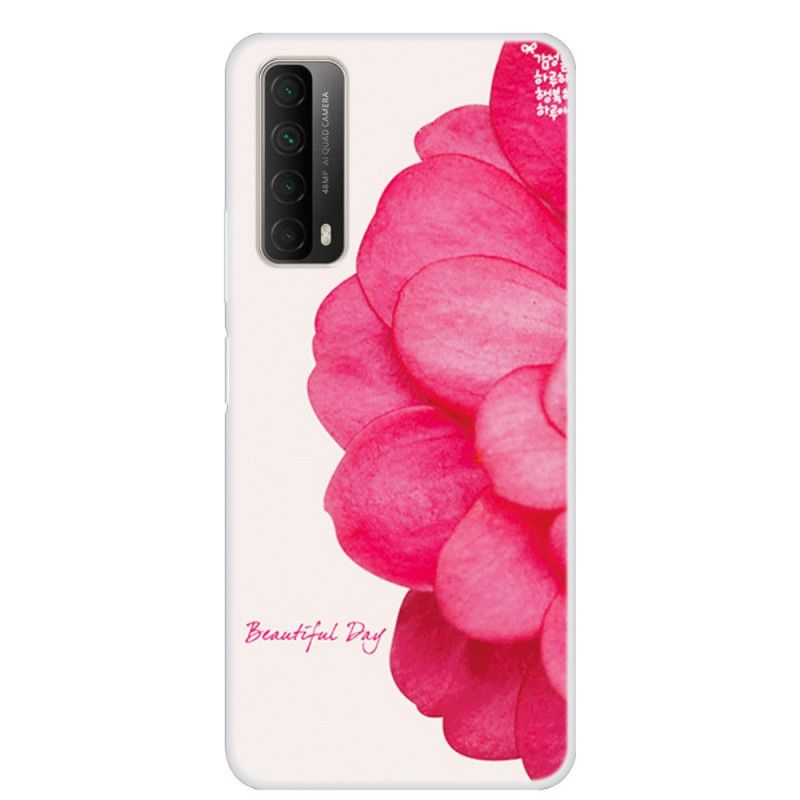 Cover Huawei P Smart 2021 Magenta Mandala-Trend