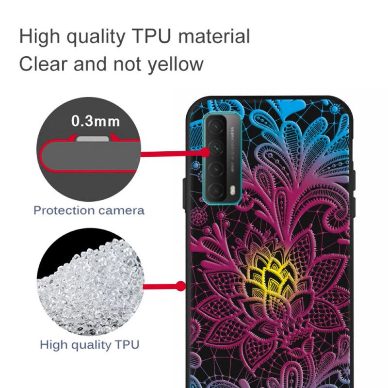 Cover Huawei P Smart 2021 Mobilcover Asiatisk Lotus