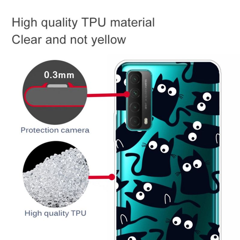 Cover Huawei P Smart 2021 Mobilcover Flere Sorte Katte