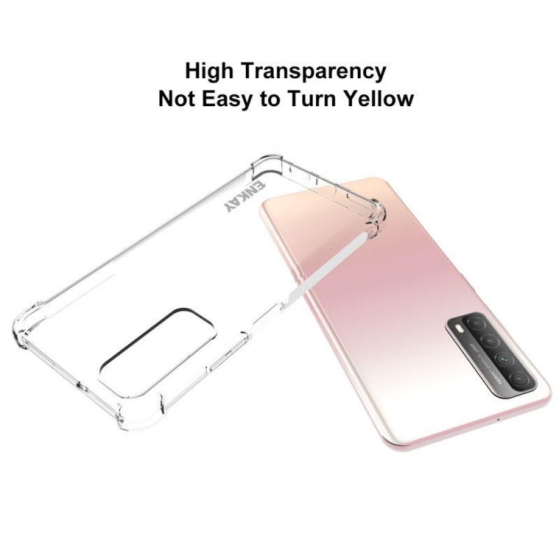 Cover Huawei P Smart 2021 Mobilcover Gennemsigtig Enkay