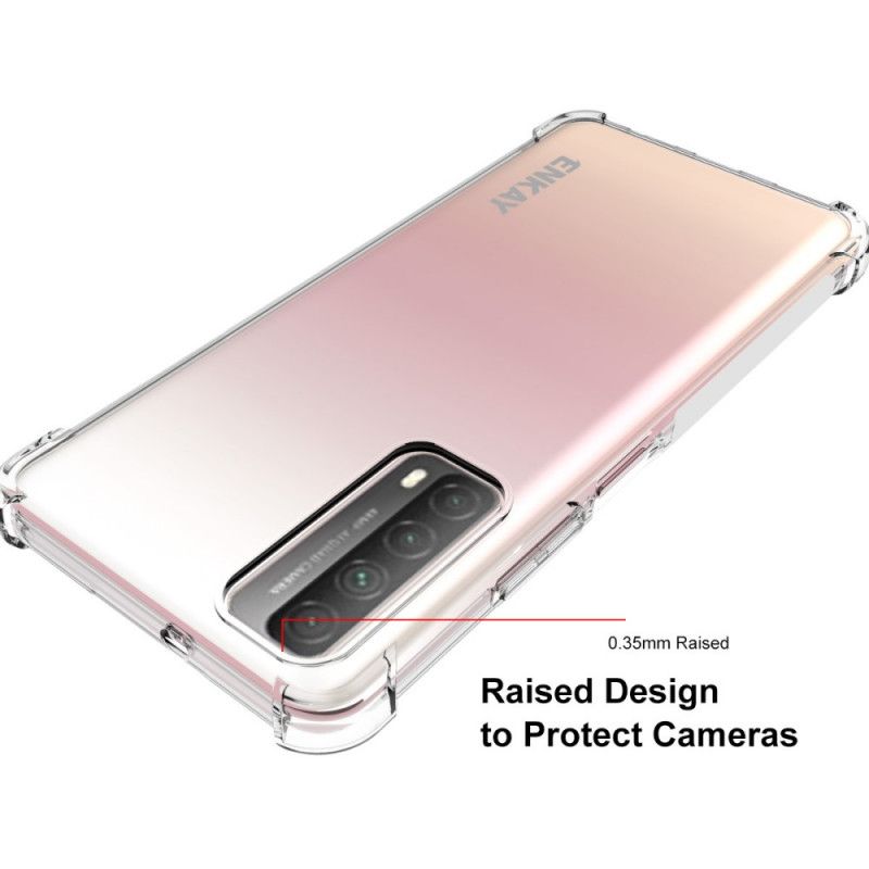 Cover Huawei P Smart 2021 Mobilcover Gennemsigtig Enkay