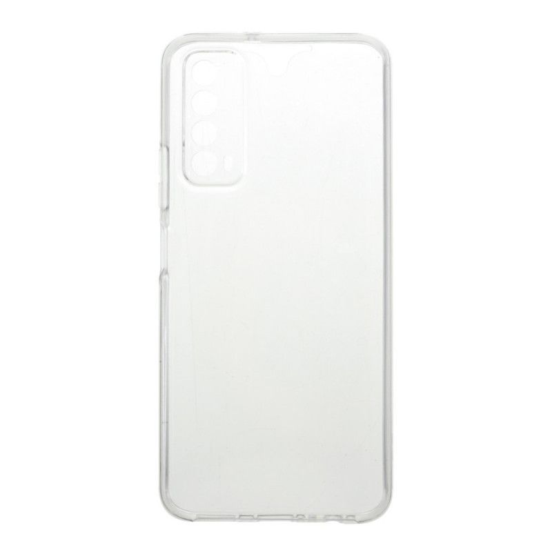 Cover Huawei P Smart 2021 Mobilcover Gennemsigtig Mat Hybrid