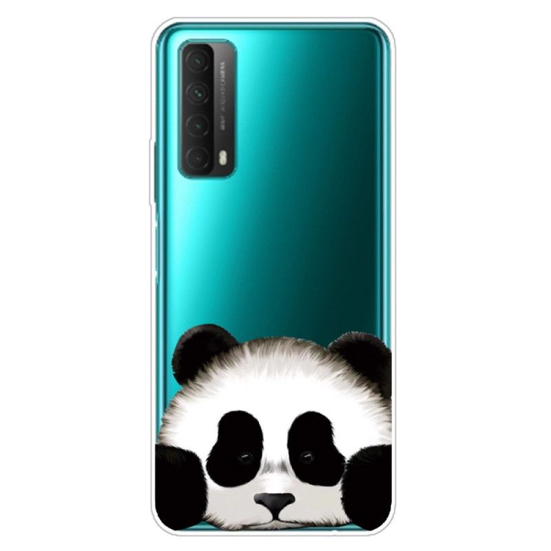 Cover Huawei P Smart 2021 Mobilcover Gennemsigtig Panda