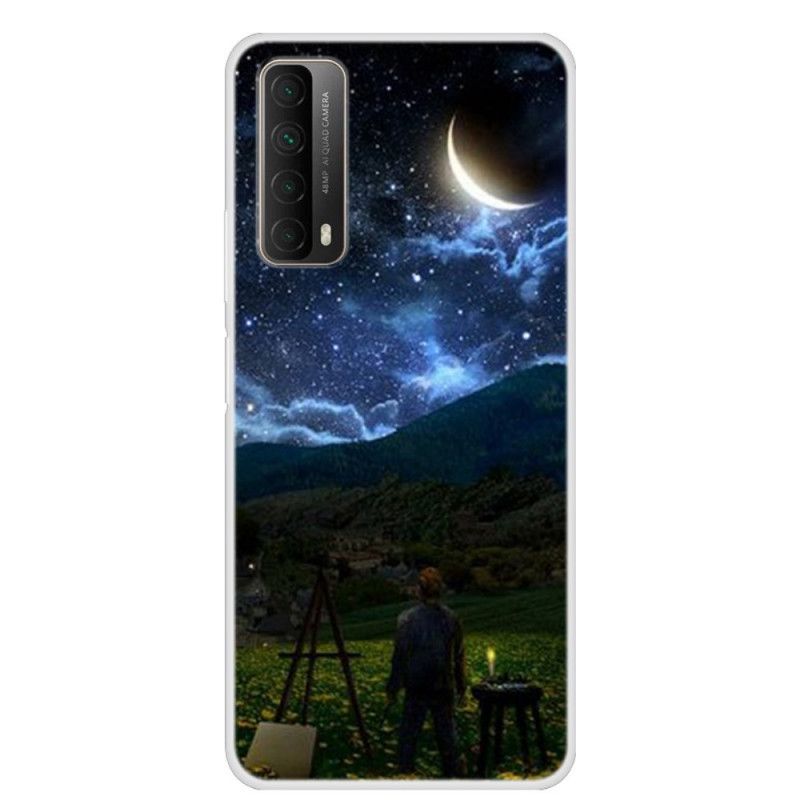 Cover Huawei P Smart 2021 Mobilcover Maler Om Natten