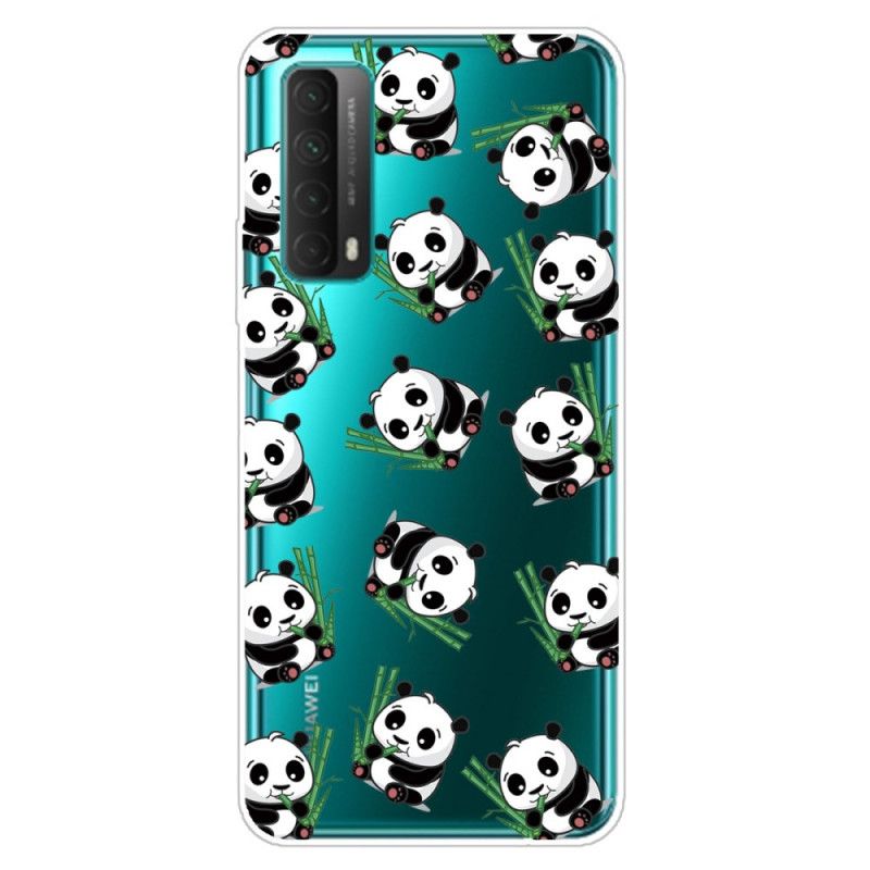 Cover Huawei P Smart 2021 Små Pandaer