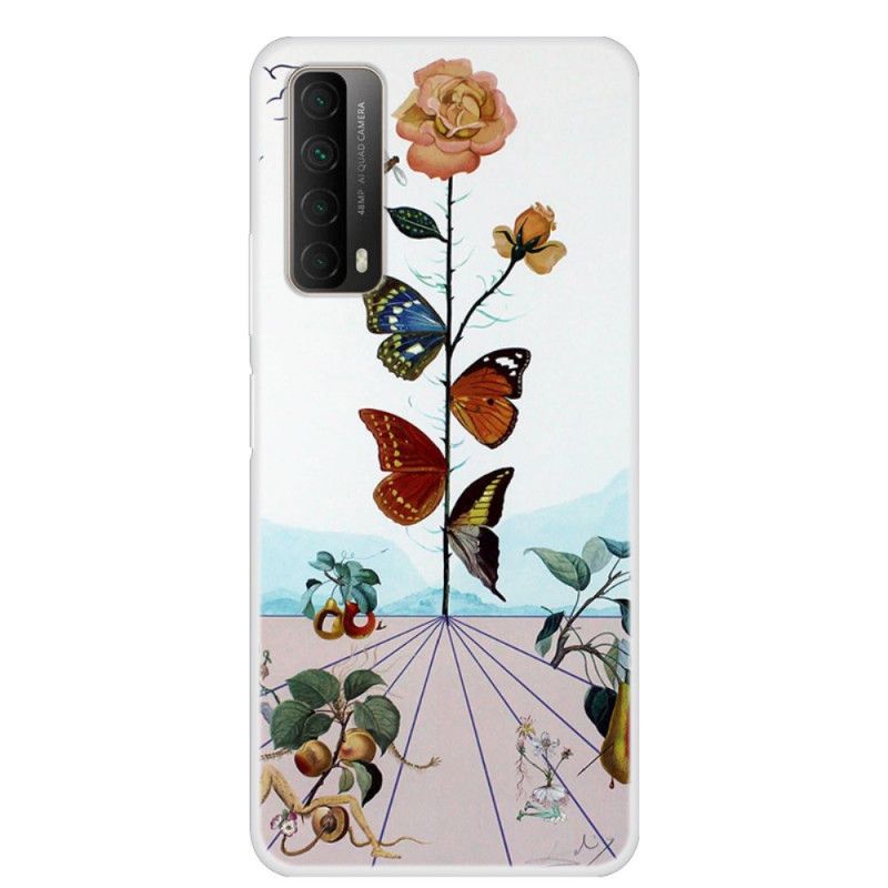 Cover Huawei P Smart 2021 Sommerfugle Af Naturen Beskyttelse