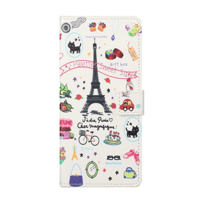 Flip Cover Huawei P Smart 2021 Mobilcover Jeg Elsker Paris