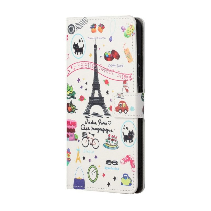 Flip Cover Huawei P Smart 2021 Mobilcover Jeg Elsker Paris