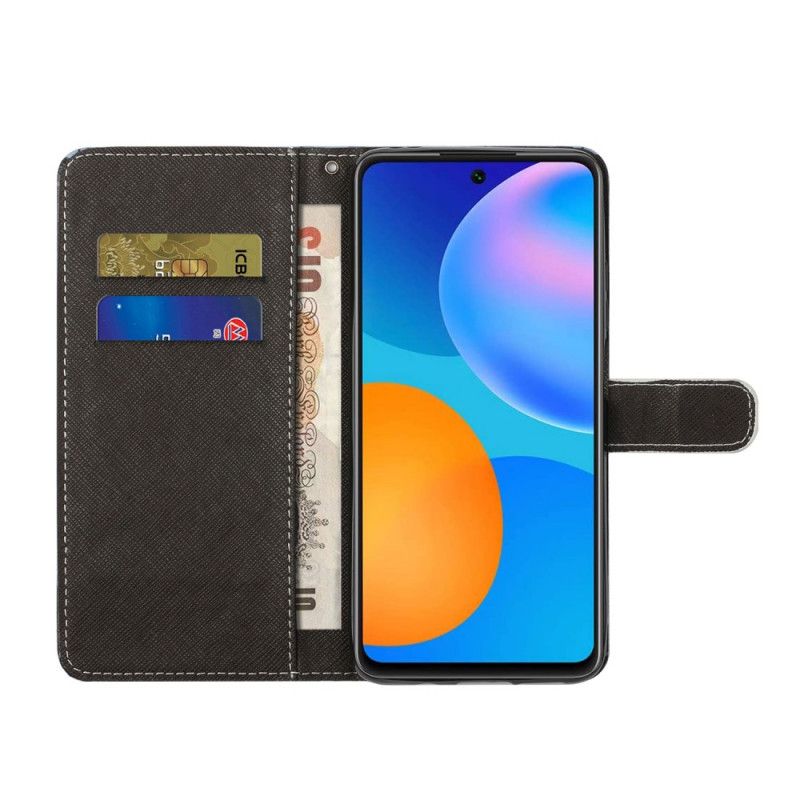 Flip Cover Huawei P Smart 2021 Mobilcover Pandarum Med Rem