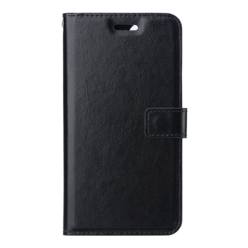 Flip Cover Huawei P Smart 2021 Sort Vintage Blank Kunstlæder