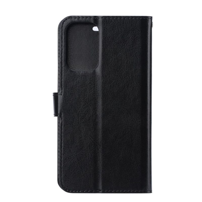 Flip Cover Huawei P Smart 2021 Sort Vintage Blank Kunstlæder