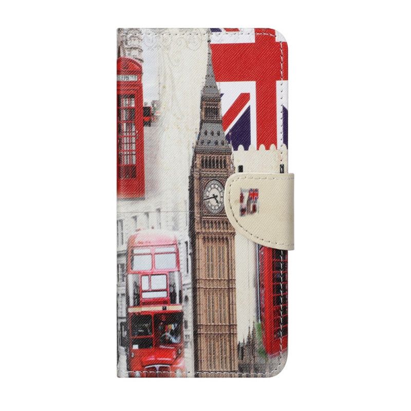 Flip Cover Læder for Huawei P Smart 2021 London Liv