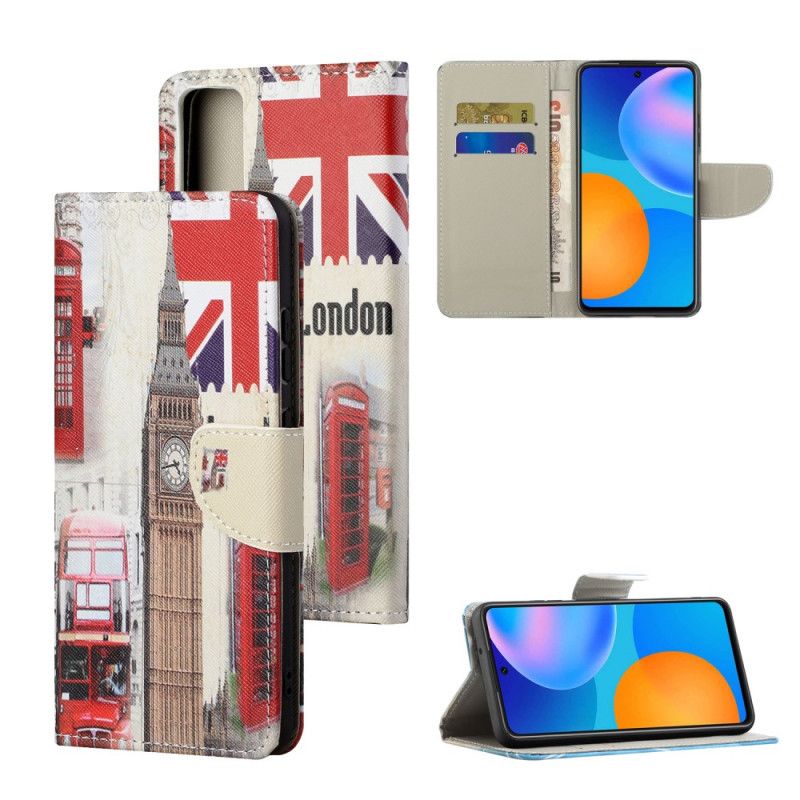 Flip Cover Læder for Huawei P Smart 2021 London Liv