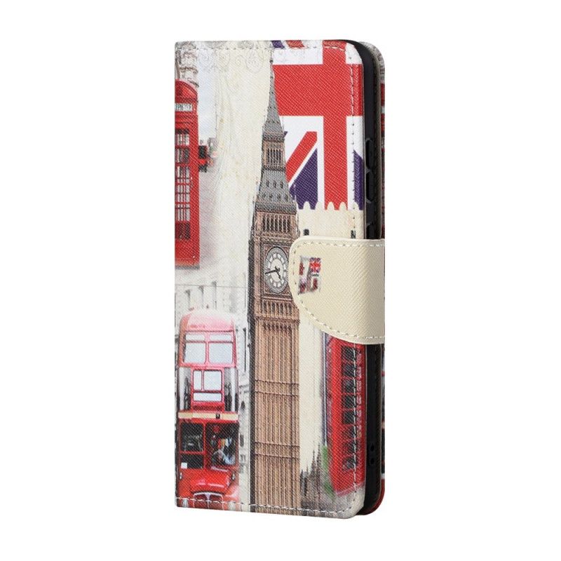 Flip Cover Læder for Huawei P Smart 2021 London Liv