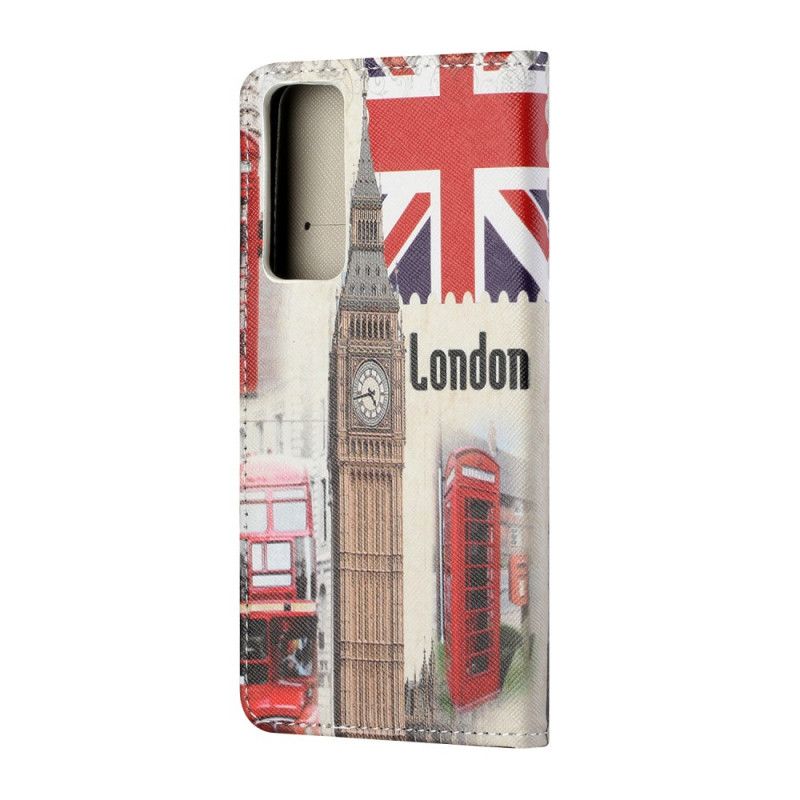 Flip Cover Læder for Huawei P Smart 2021 London Liv