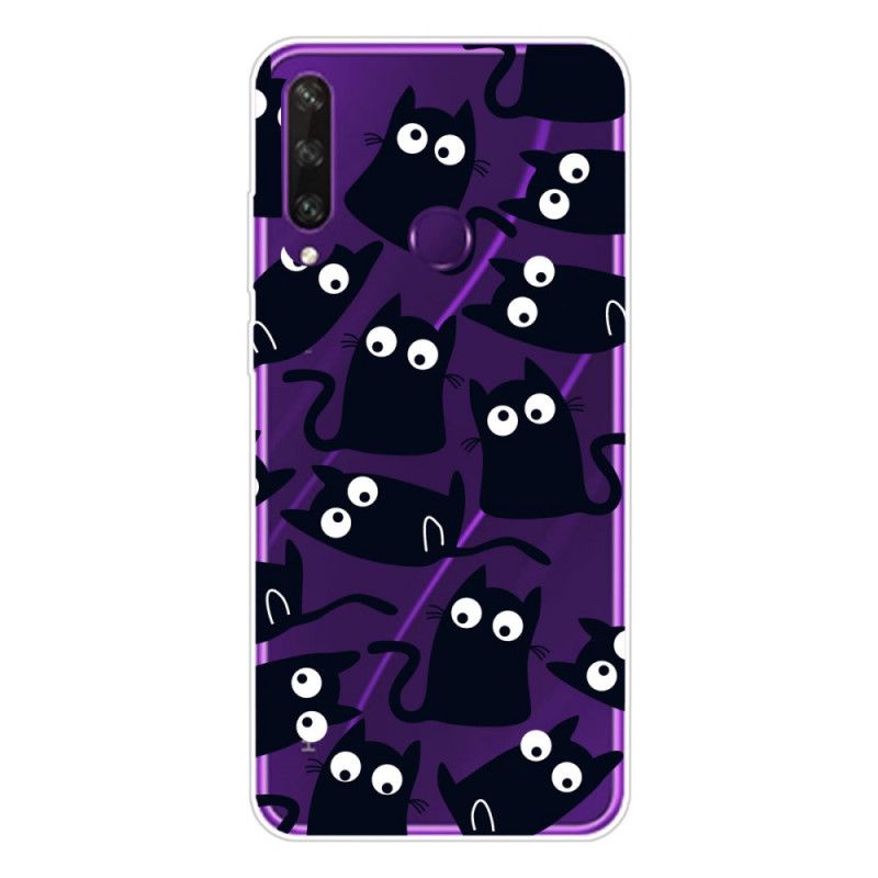 Cover for Huawei Y6p Sorte Mus