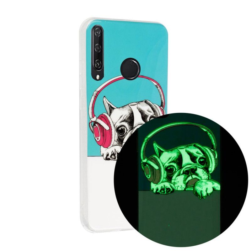 Cover Huawei Y6p Fluorescerende Hund