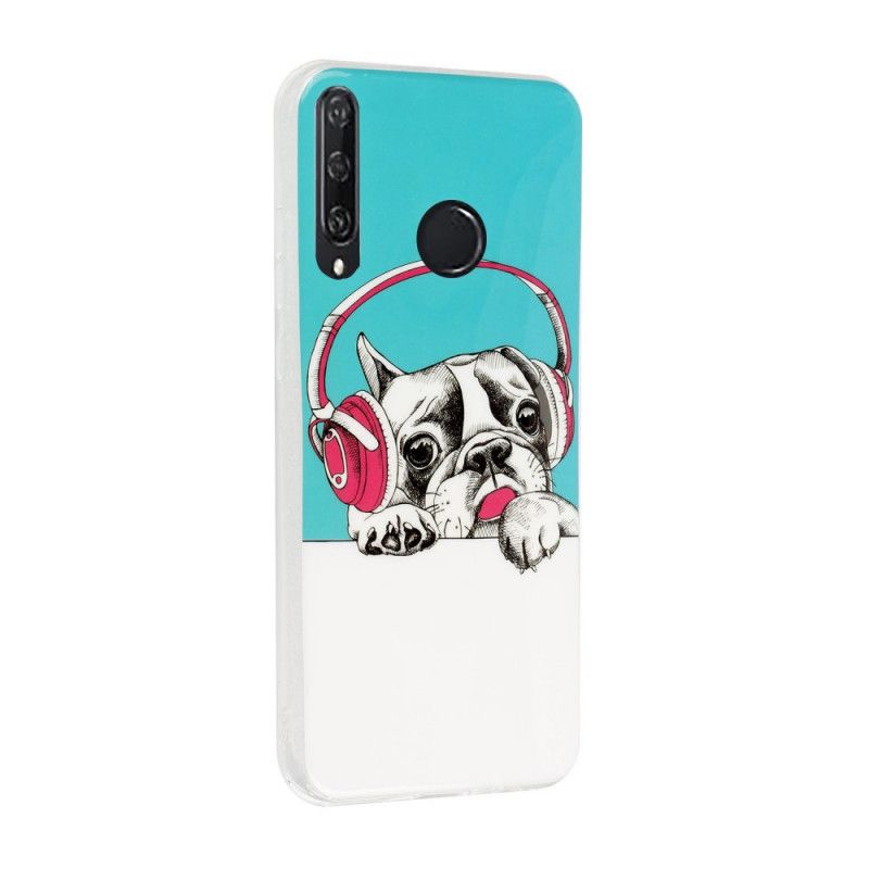 Cover Huawei Y6p Fluorescerende Hund