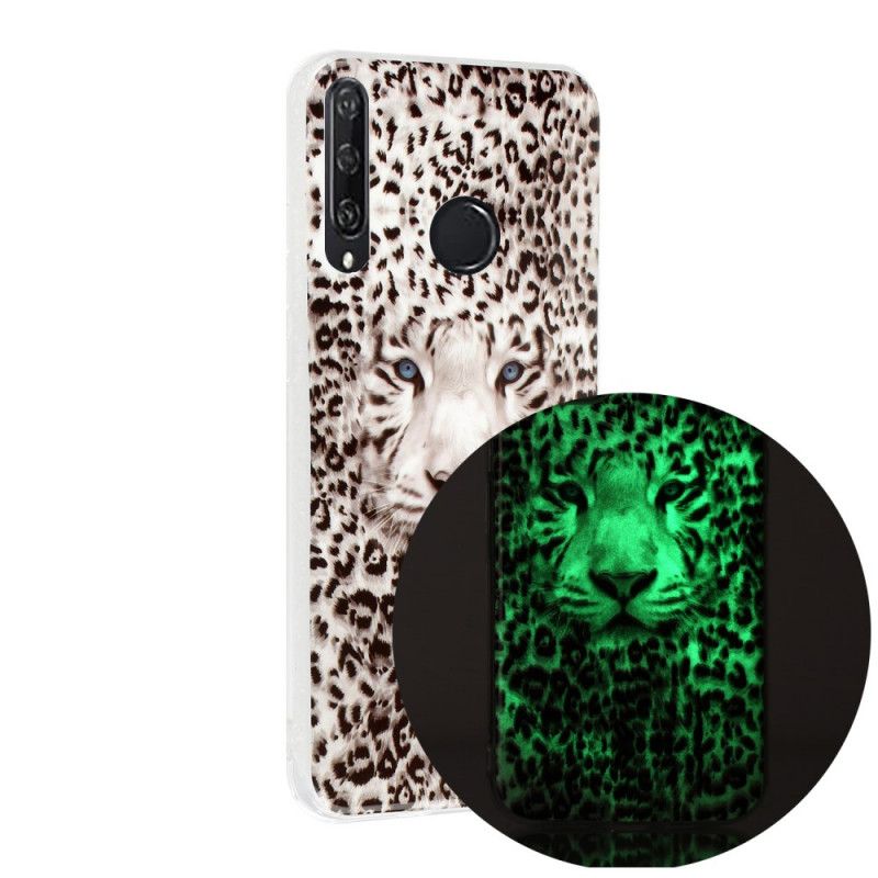 Cover Huawei Y6p Fluorescerende Leopard