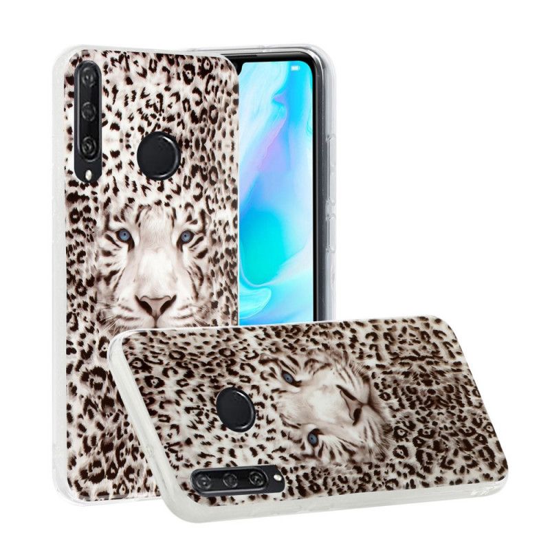 Cover Huawei Y6p Fluorescerende Leopard