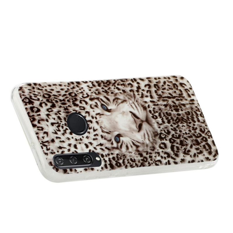 Cover Huawei Y6p Fluorescerende Leopard