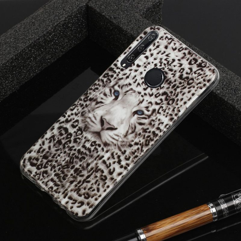 Cover Huawei Y6p Fluorescerende Leopard