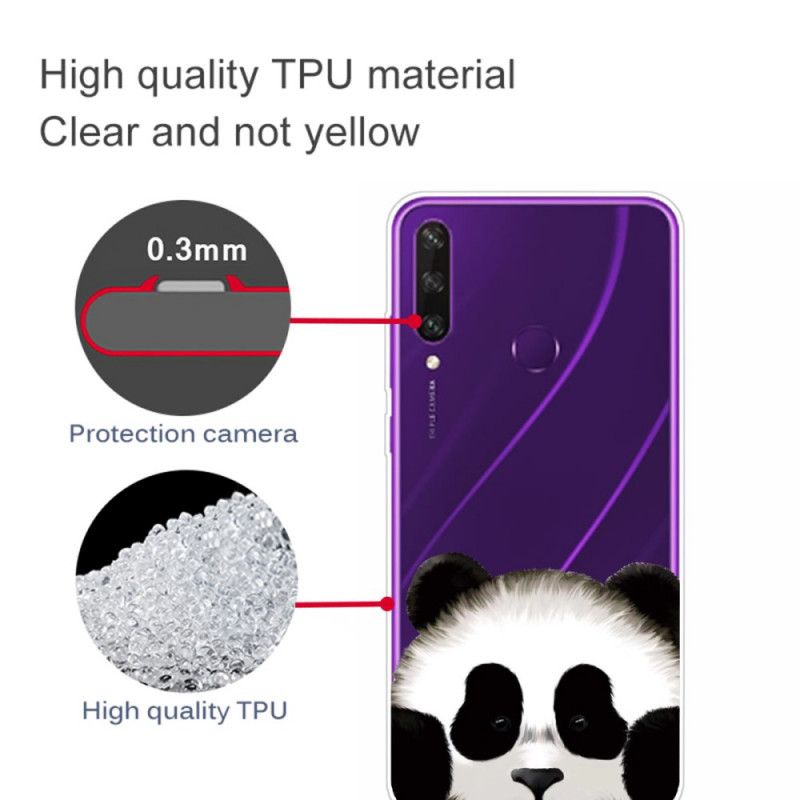 Cover Huawei Y6p Gennemsigtig Panda