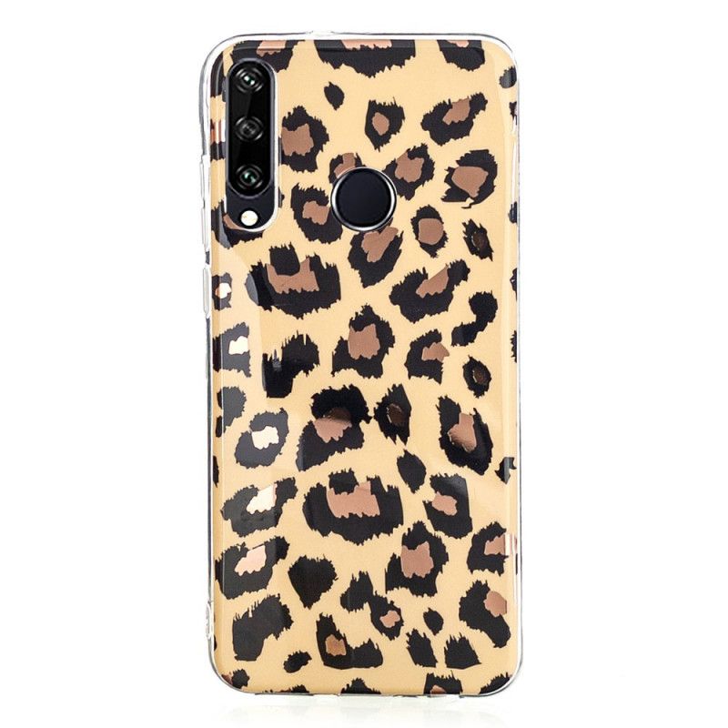 Cover Huawei Y6p Mobilcover Leopardstil