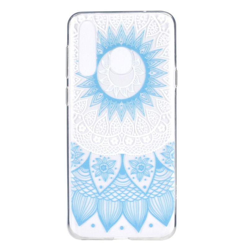 Cover Huawei Y6p Pink Gennemsigtig Farverig Mandala Beskyttelse