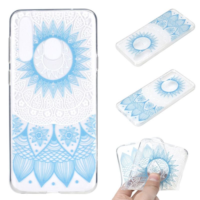 Cover Huawei Y6p Pink Gennemsigtig Farverig Mandala Beskyttelse