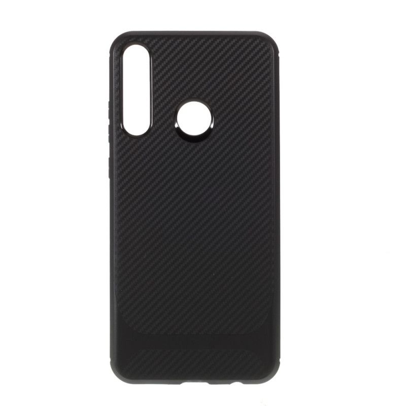 Cover Huawei Y6p Sort Enkelt Fleksibelt Kulfiber Original