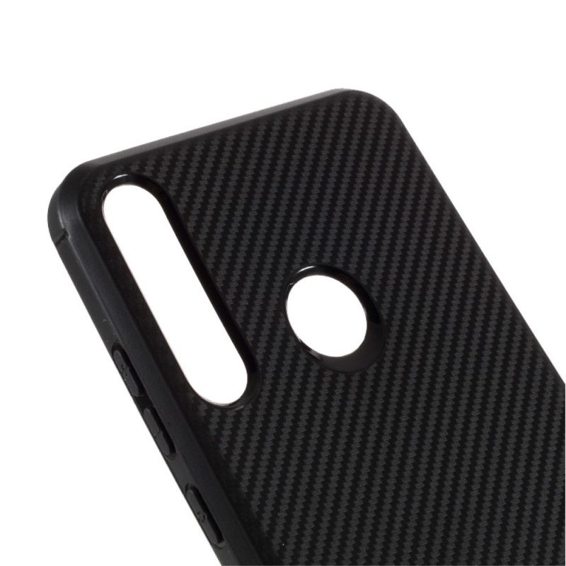 Cover Huawei Y6p Sort Enkelt Fleksibelt Kulfiber Original