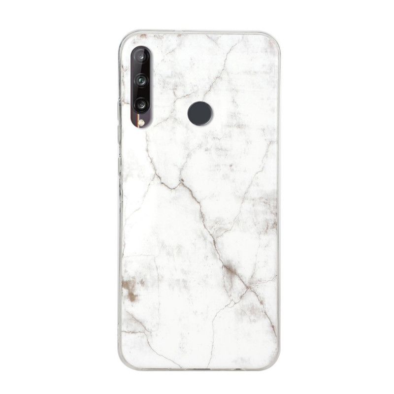 Cover Huawei Y6p Sort Marmorafvisning