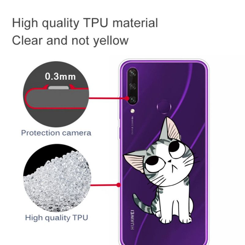 Cover Huawei Y6p Sort Pas På Kattene